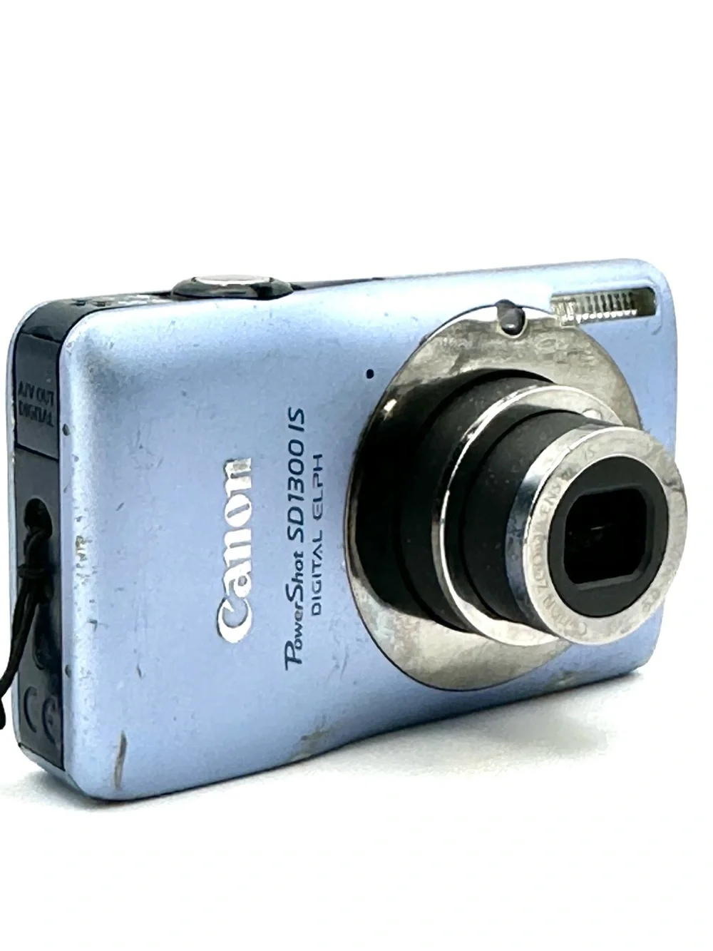 Canon PowerShot SD1300 IS ELPH  Digital Camera w/ Charger & Battery 4X Zoom
